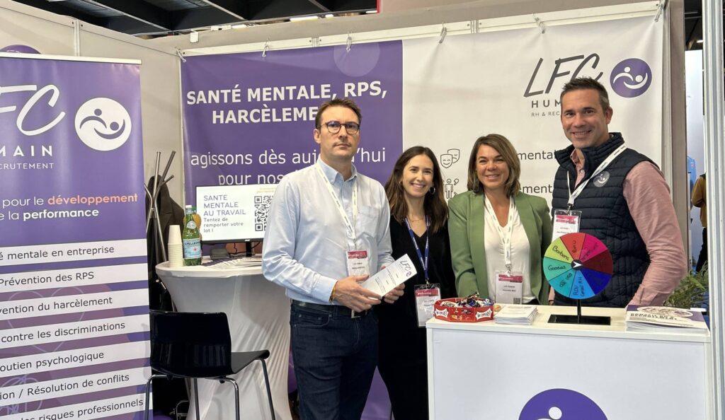LFC Humain au salon Préventica Bordeaux 2025 : Santé mentale et prévention des risques professionnels au cœur des entreprises